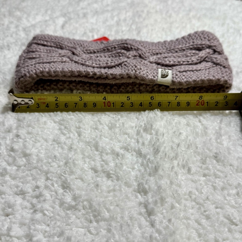 The North Face, Women's Cable Minna Earband, OS, Ashen Purple - Picture 4 of 5